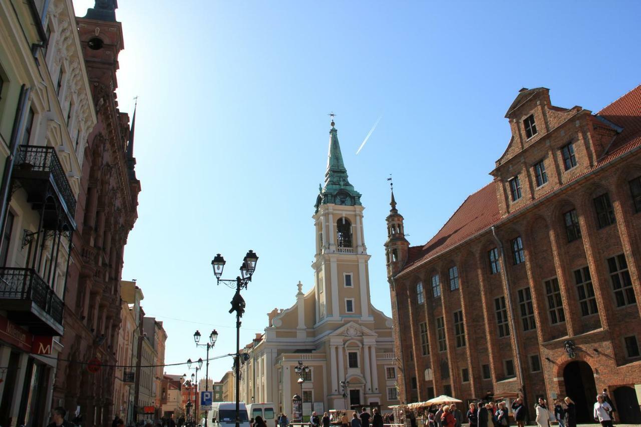 Apartament Z Widokiem W Centrum Starego Miasta Stary Toruń Exteriör bild