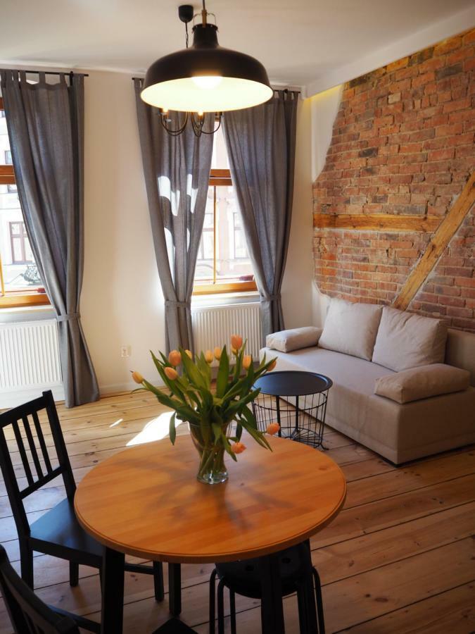 Apartament Z Widokiem W Centrum Starego Miasta Stary Toruń Exteriör bild