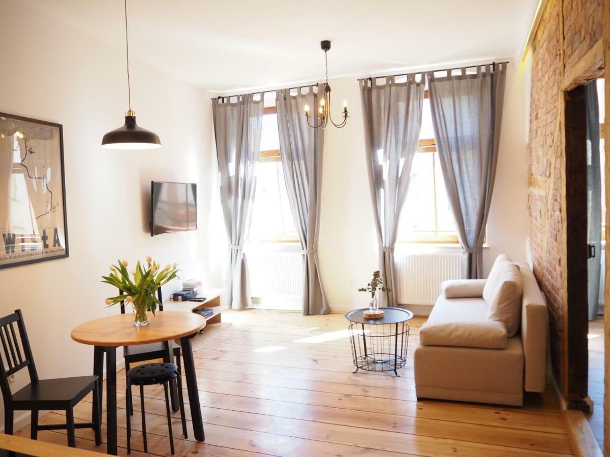 Apartament Z Widokiem W Centrum Starego Miasta Stary Toruń Exteriör bild
